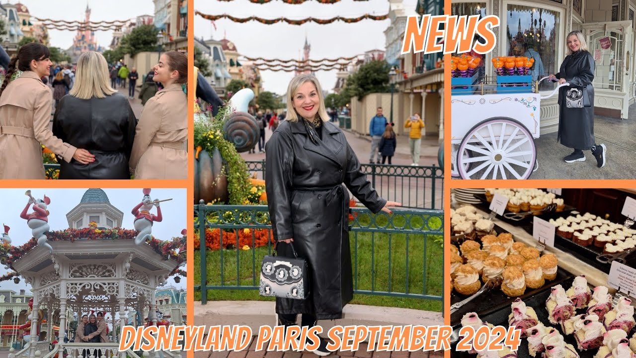 NEWS DISNEYLAND PARIS SEPTEMBER 2024 | PLAZA GARDENS RESTAURANT | HALLOWEEN, DECORATION, MERCHANDISE