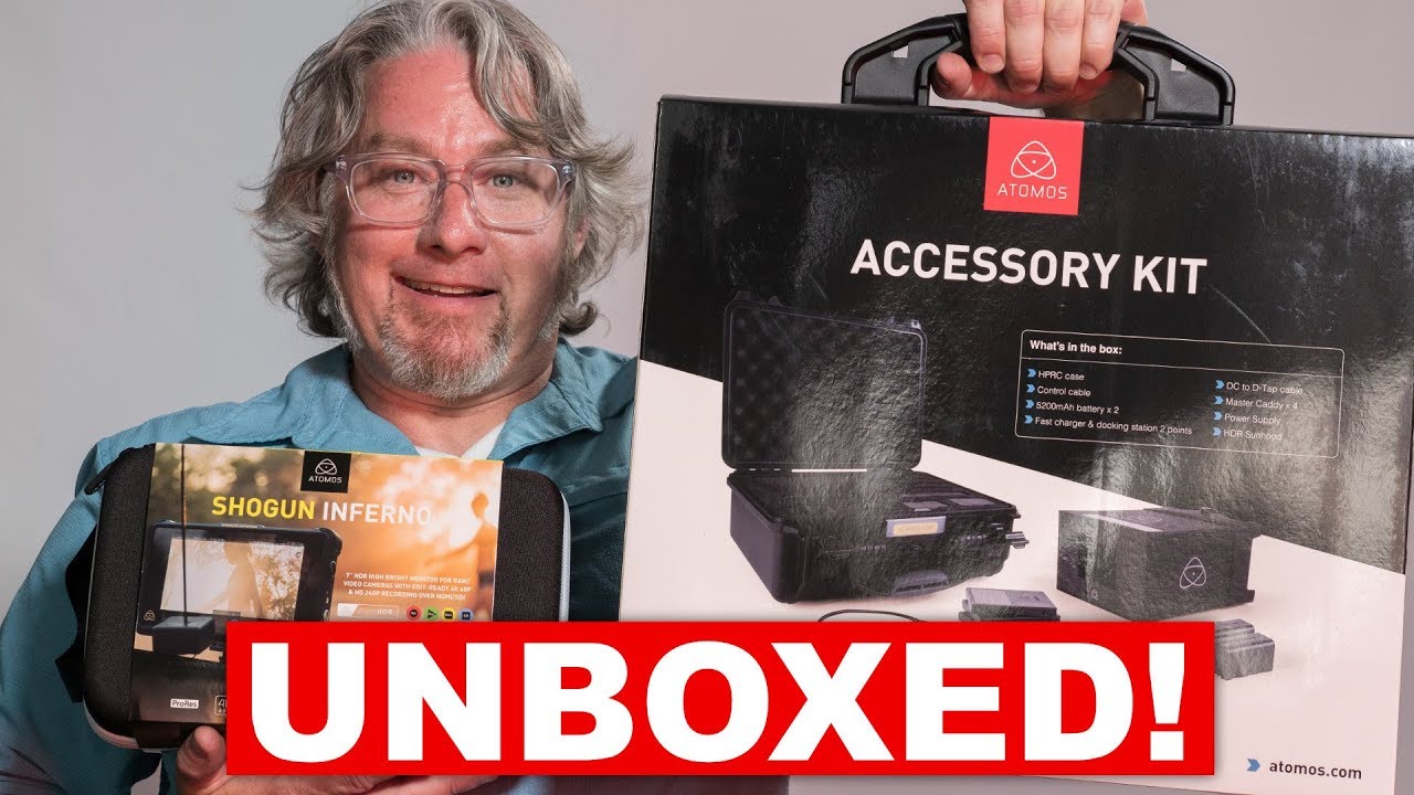Atomos Shogun Inferno UNBOXING ► With Accessory Kit!