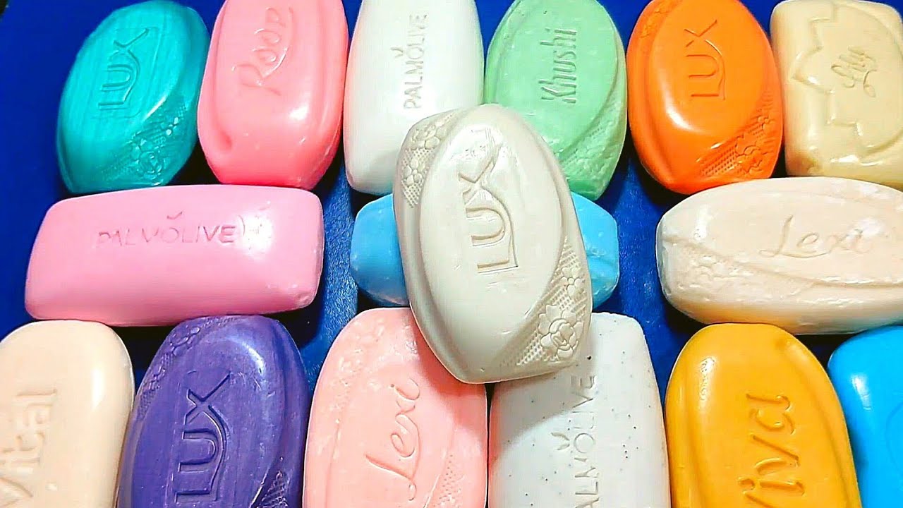 Satisfying International ASMR Soap opening Haul Soap Leisurely Unpacking Soaps Relaxing Sound
