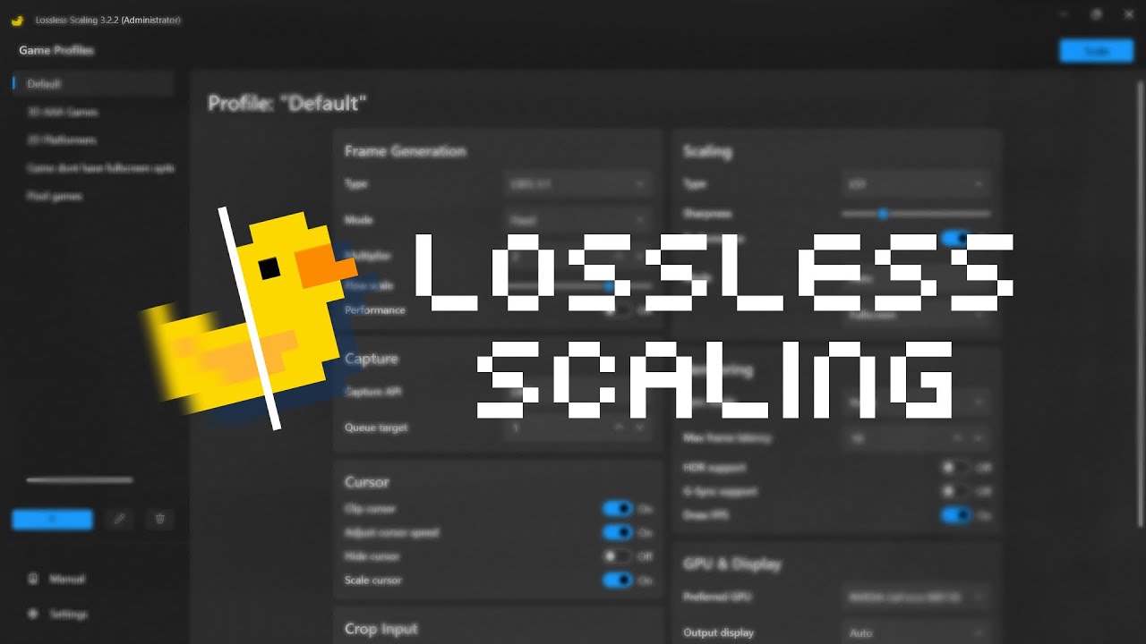 Lossless Scaling settings for every game!