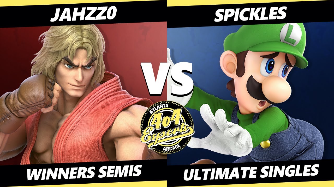 4o4 Smash Night 63 Winners Semis - Jahzzo (Ken) Vs. Spickles (Luigi) SSBU Ultimate Tournament