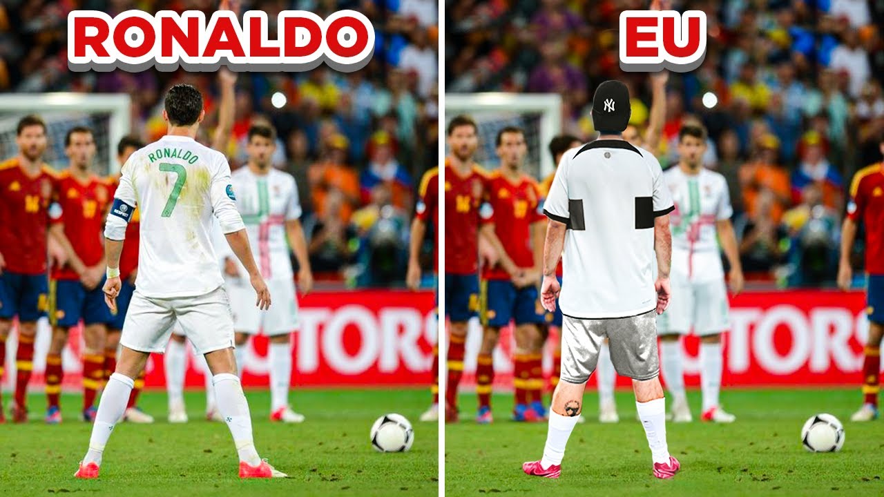 RECRIEI OS MELHORES GOLOS DA HISTÓRIA DO FUTEBOL #1