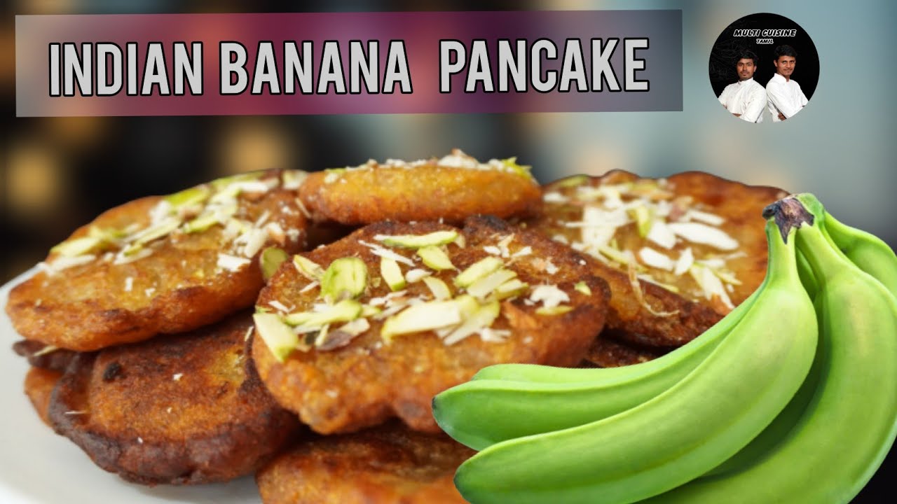 வாழைப்பழ தோசை | Indian Banana Pancake in Tamil | Banana Dosai | Easy Snacks | #Ep45 | MCT