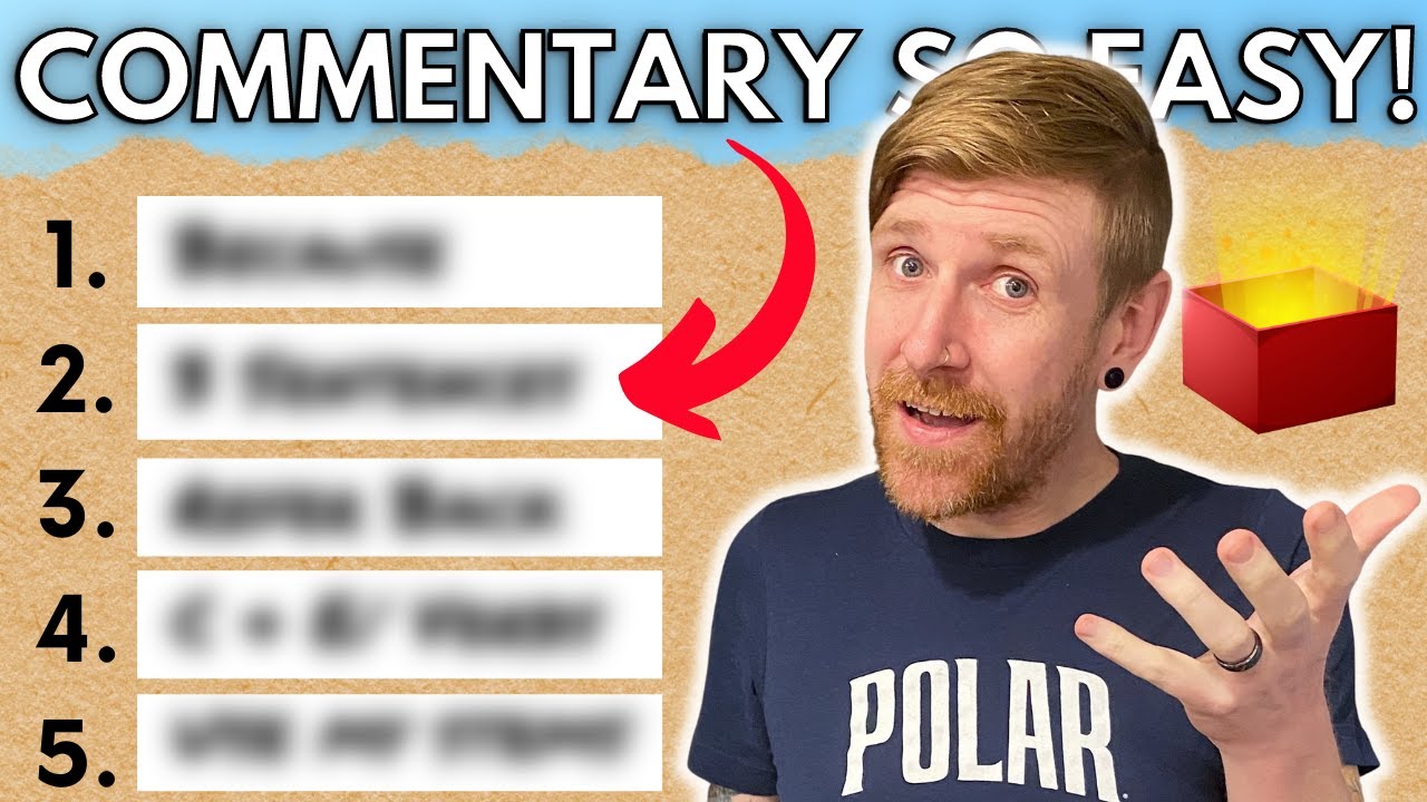 How to Write the BEST Argument Commentary!