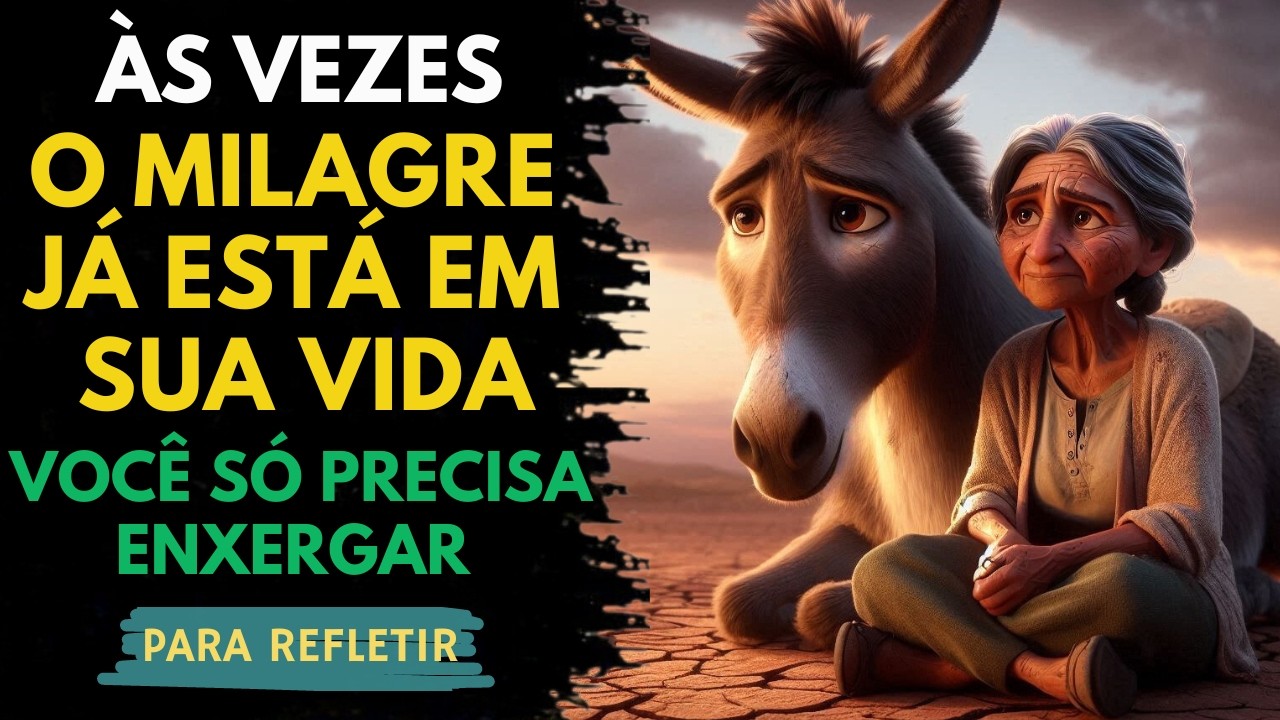 A Mulher Que Esperava Um Milagre e O Burro Que Já o Tinha | Uma História de Fé