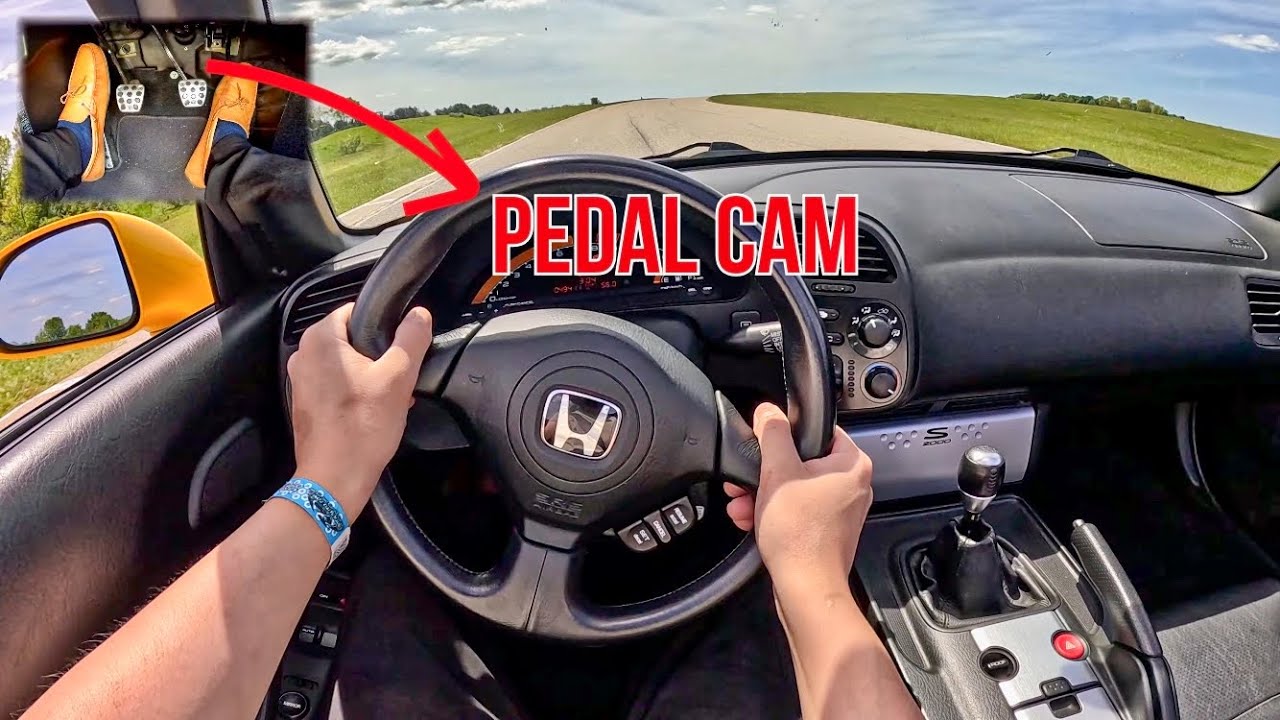 2005 Honda S2000 (AP2) &bull; POV Driving Experience on Track &bull; Pedal Cam