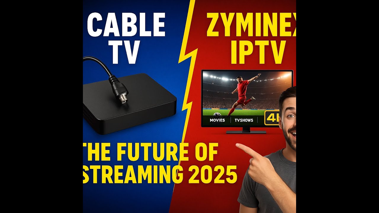 Zyminex IPTV vs Cable TV – Why Streaming Wins in 2025 ⚡ | Cut the Cord & Save Money