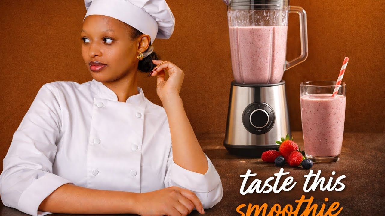 Gerageza iyi Smoothie! 🥭🍌 | Healthy Mango Banana Milk & Honey Drink