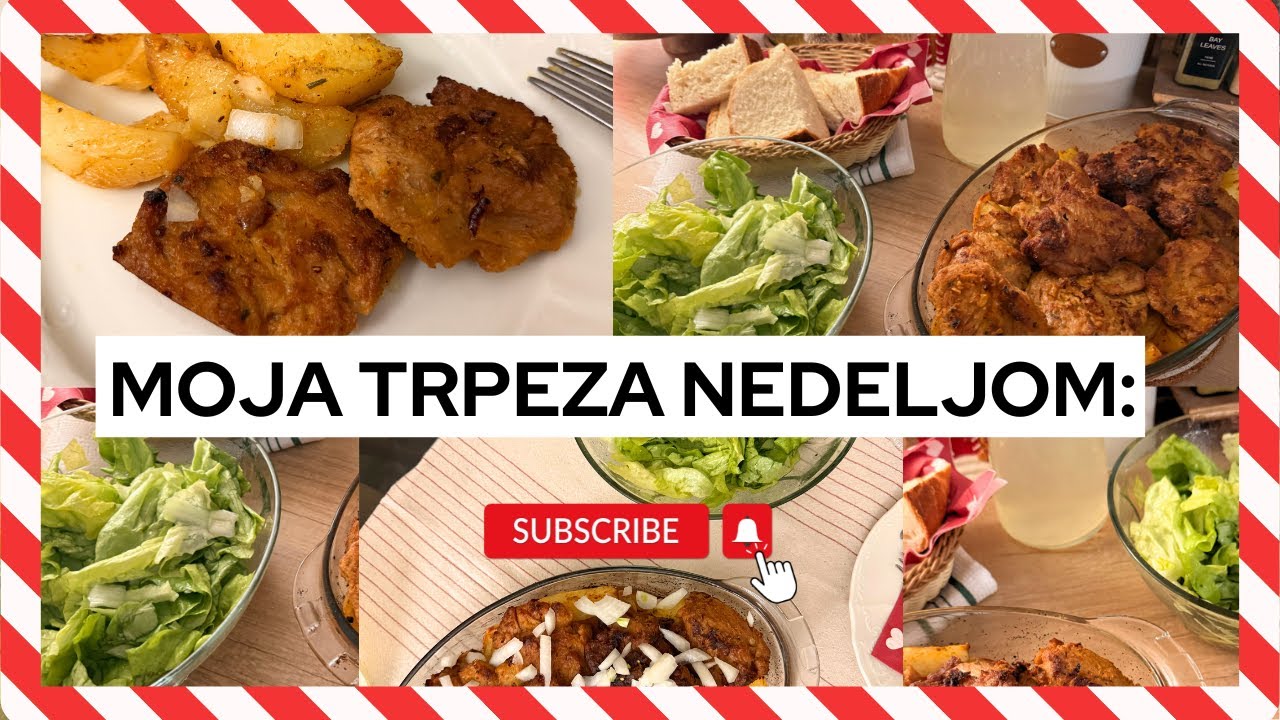 VLOGŽIĆ #4: Posna trpeza nedeljom -  Posno ,,meso,, i krompirići + posne palačinke! Savršen ručak!