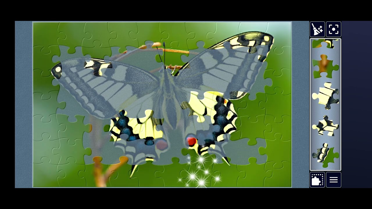 Jigsaw Puzzle Beautiful Butterfly 🦋🦋 Clue 🧩🧩🎮 🎯 🗝️@Puzzlegameiq123 ## 