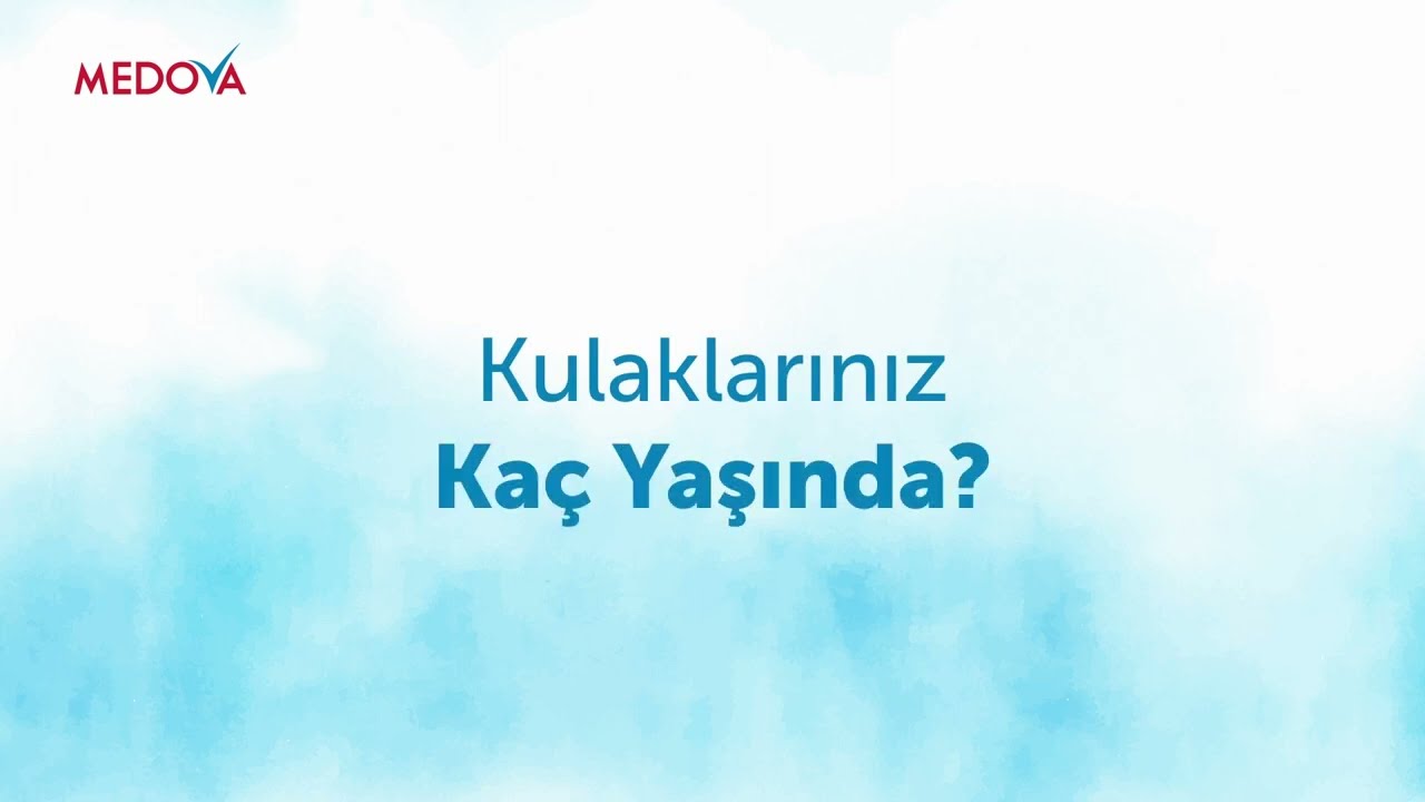 İşitme Testi - Kulaklarınız Ka&ccedil; Yaşında?