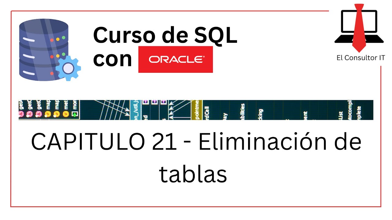 [Curso SQL con Oracle][Cap21] Eliminación de tablas