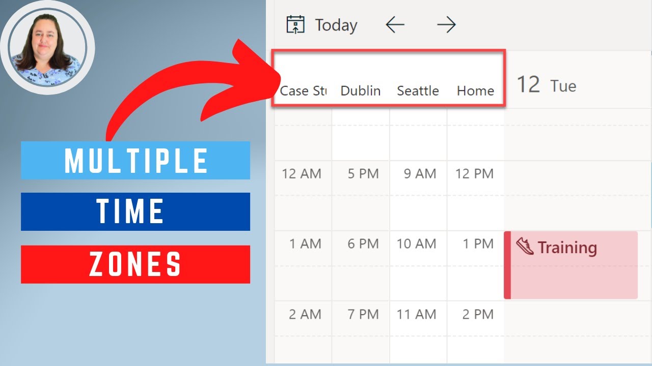 Add Multiple Time Zones to Outlook Calendar | Web and Desktop