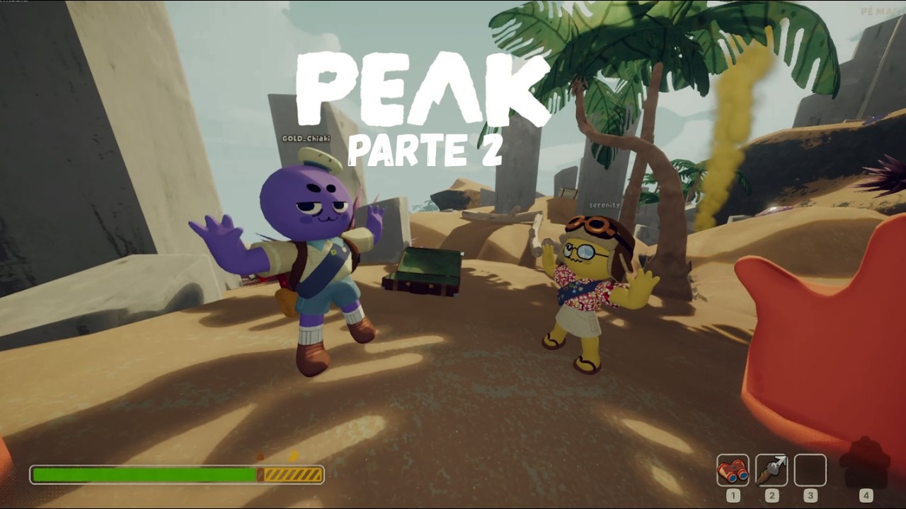 Três idiotas jogando PEAK de novo