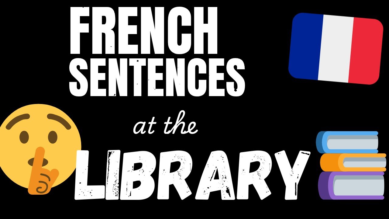 Learn French vocabulary - in the Library | 300 sentences
