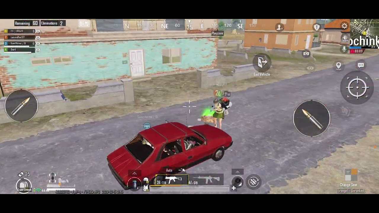 1 mistake  game over classic erangel gameplay in Bgmi 