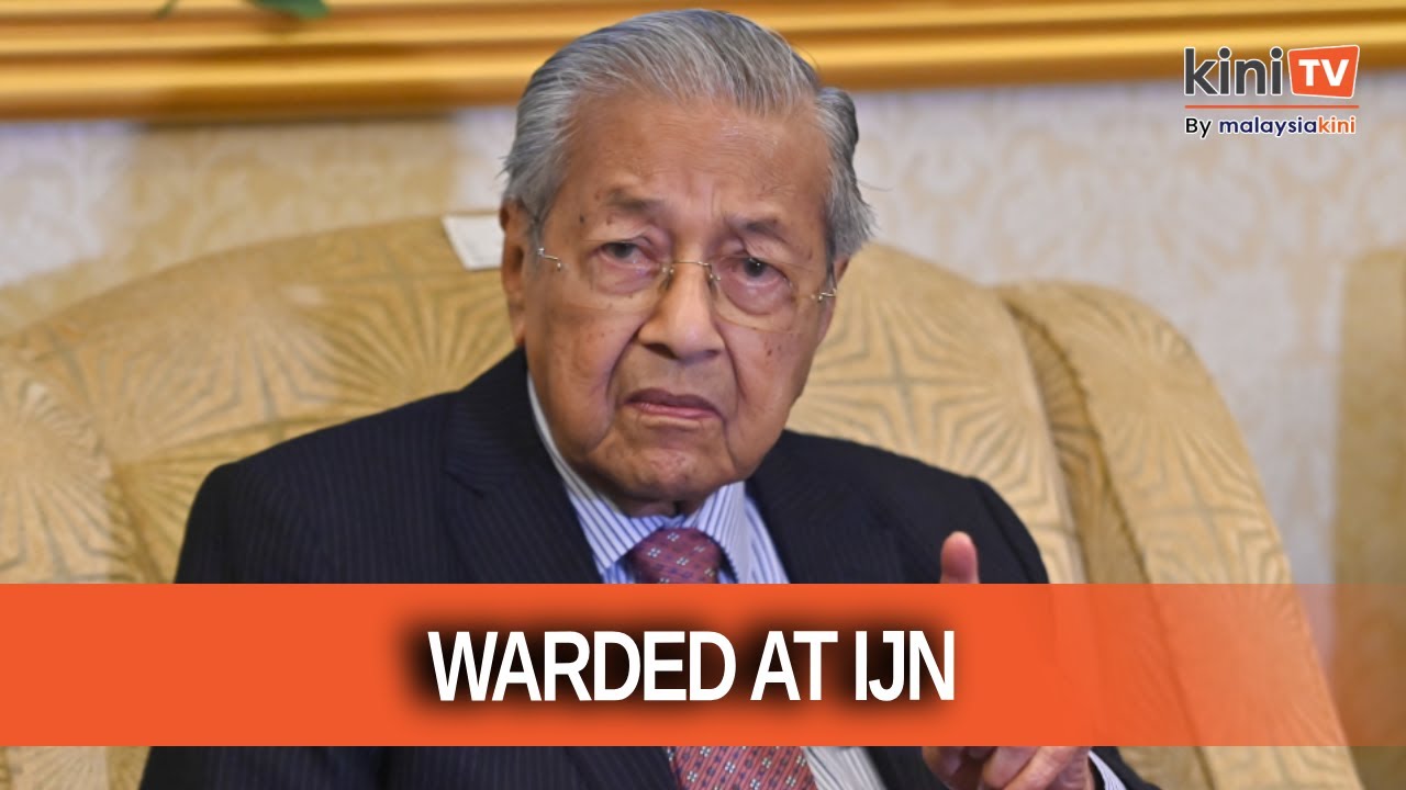 Dr Mahathir warded at IJN, defamation suit postponed