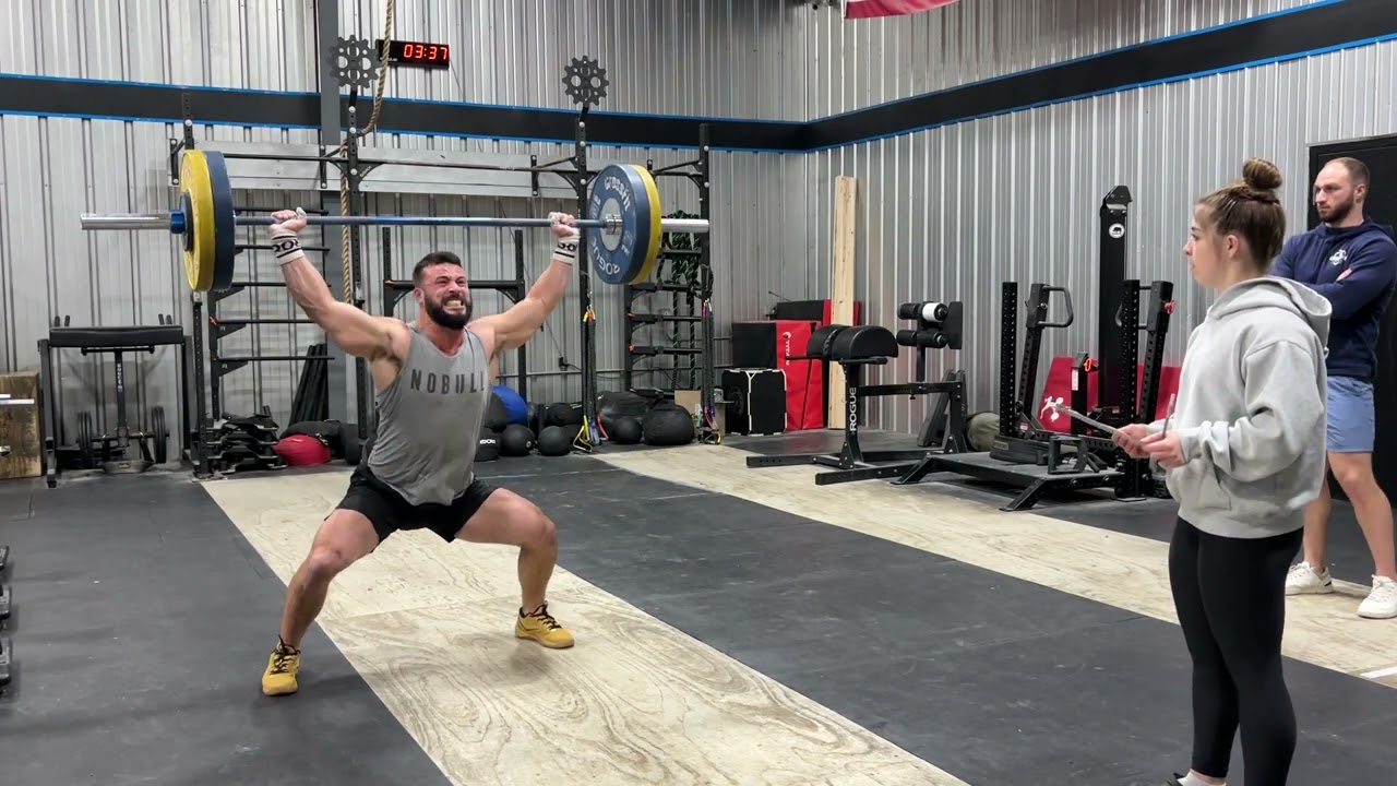 Mitch Babcock - Crossfit Age Group Semi workout 5 - 2025