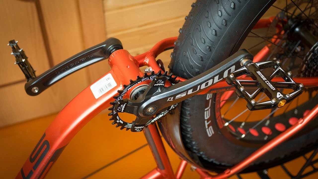 Установка трансмиссии Sram NX 1x11 на фэтбайк Омская Птица (Stels Navigator 680MD)