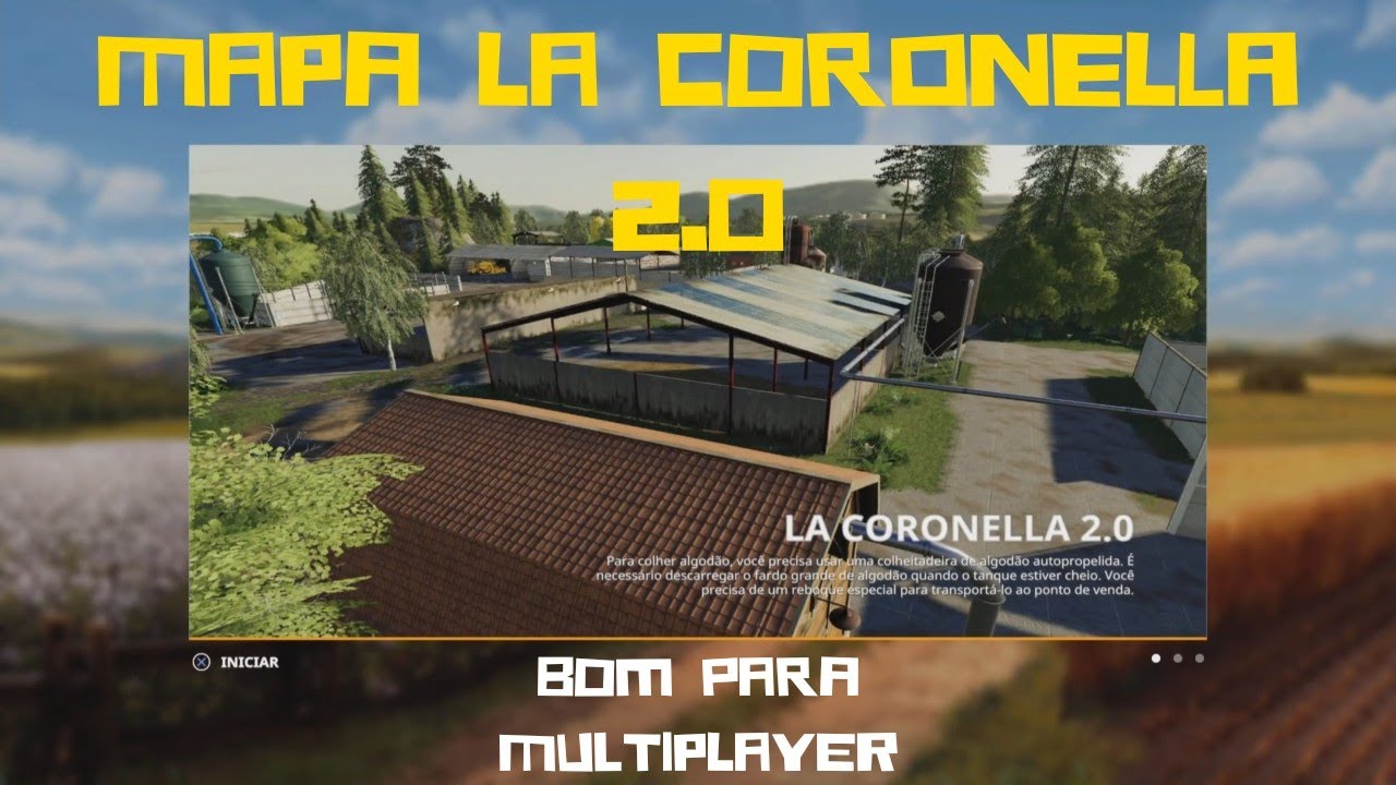 CONHECENDO O MAPA LA CORONELLA 2.0 CONSOLES FARMING SIMULATOR 19