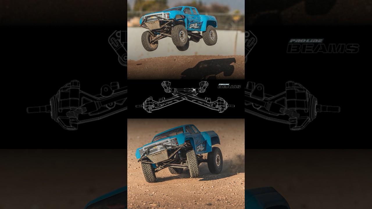 #RCBEAMTEAM Pro-Line Racing's Twin I-Beam Pre-Runner Suspension Kit for your Axial SCX10 I/II