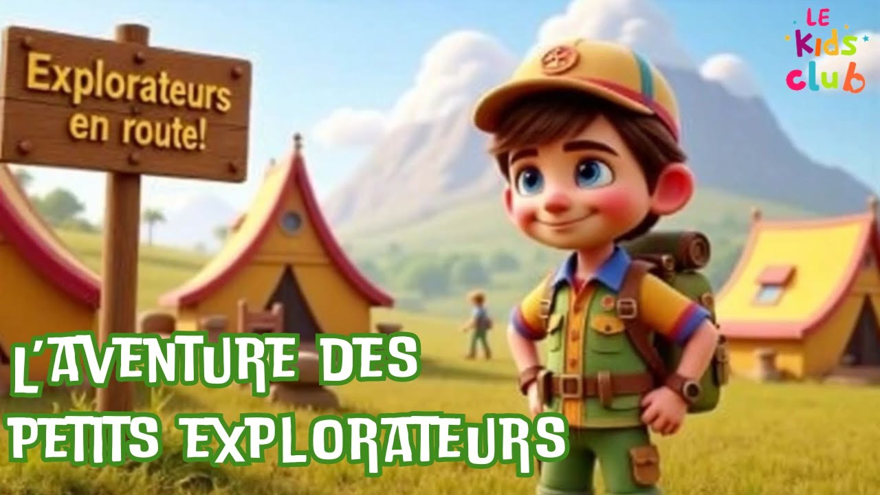 🎒🧑‍🌾 L’aventure des petits explorateurs - Chanson pour les Enfants de 2 à  6 ans en Français