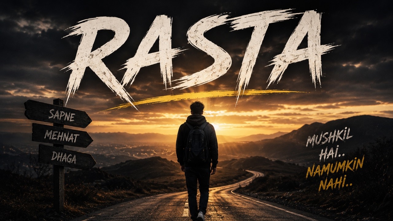 RASTA 💔🔥 | Emotional Motivational Rap Song | Real Life Struggle Rap | Urdu/Hindi Rap 2026