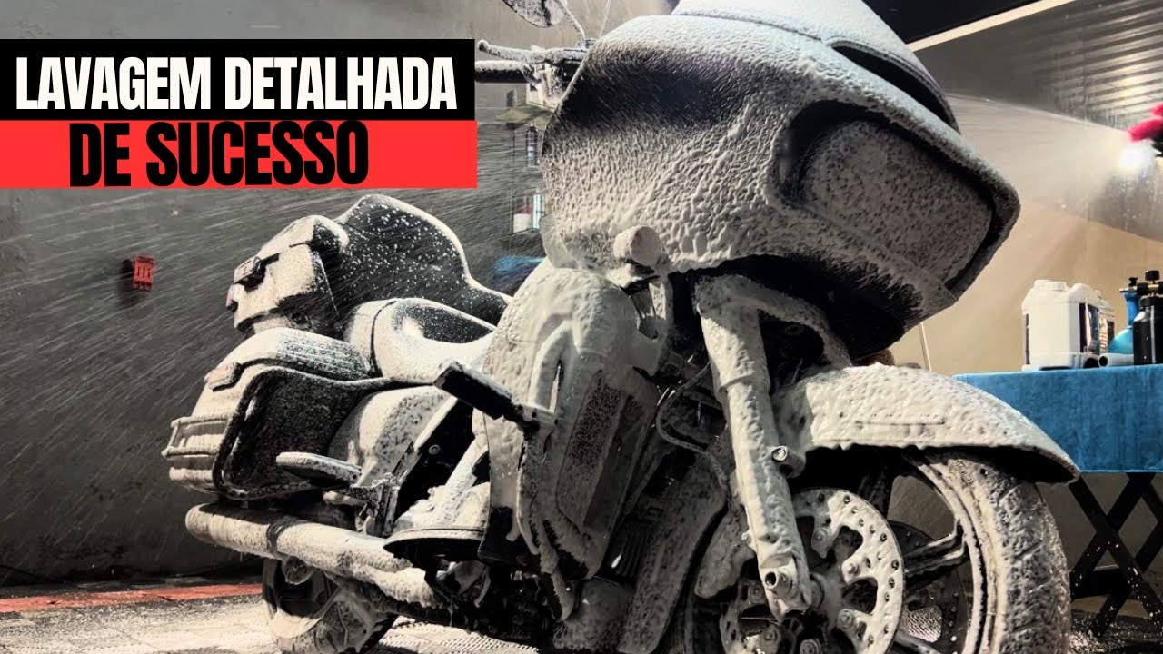 AULA - 5 DICAS PARA LAVAR UMA HARLEY DAVIDSON