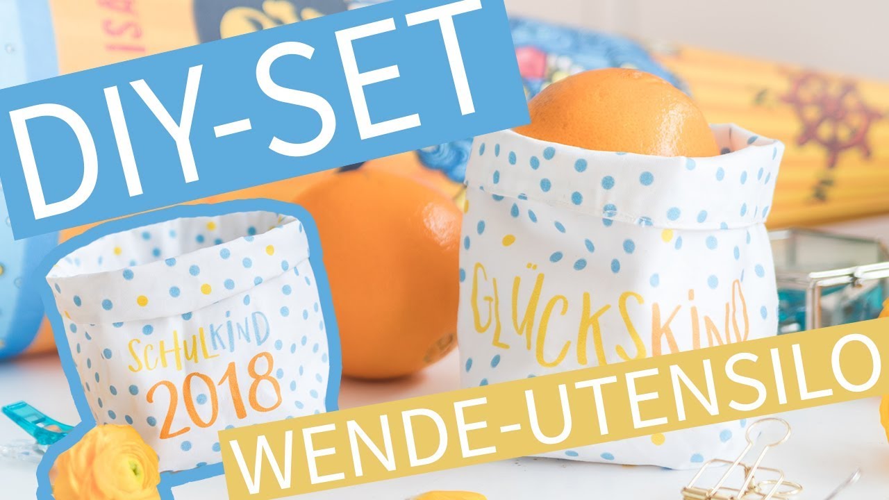 DIY N&Auml;HSET: Wende-Utensilo n&auml;hen