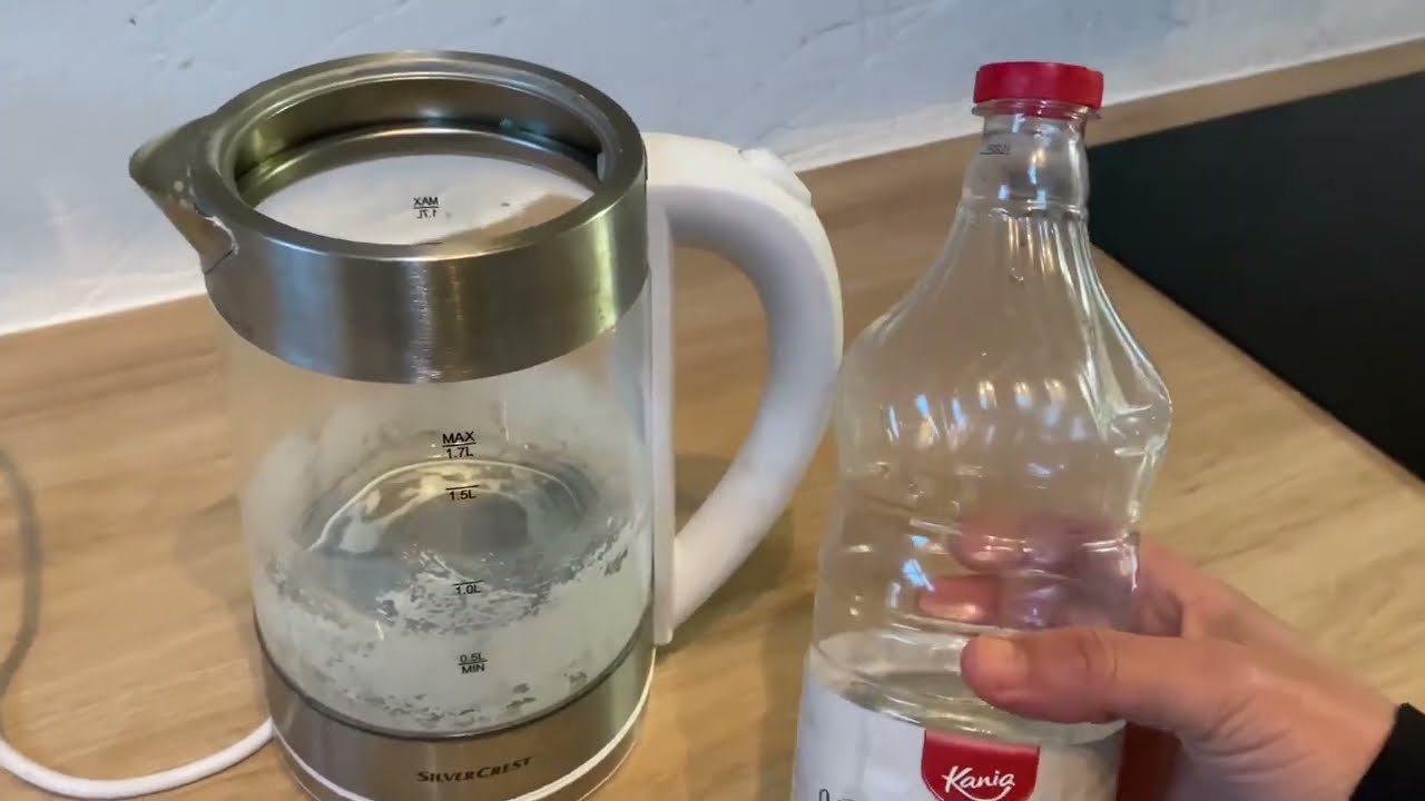 Comment détartrer une bouilloire électrique SILVERCREST LIDL