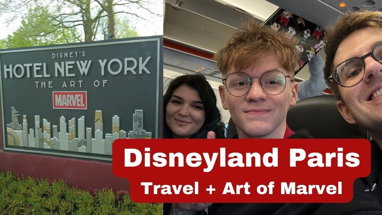 Disneyland Paris | Travel and Art of Marvel Hotel | EasyJet, Empire State Club, Hotel Tour