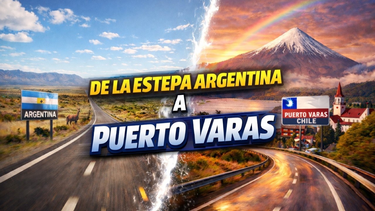 Viaje Estepa patagónica argentina a Puerto Varas Chile (Enero 2026)