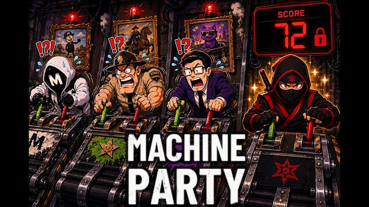 I made my friends play machine party