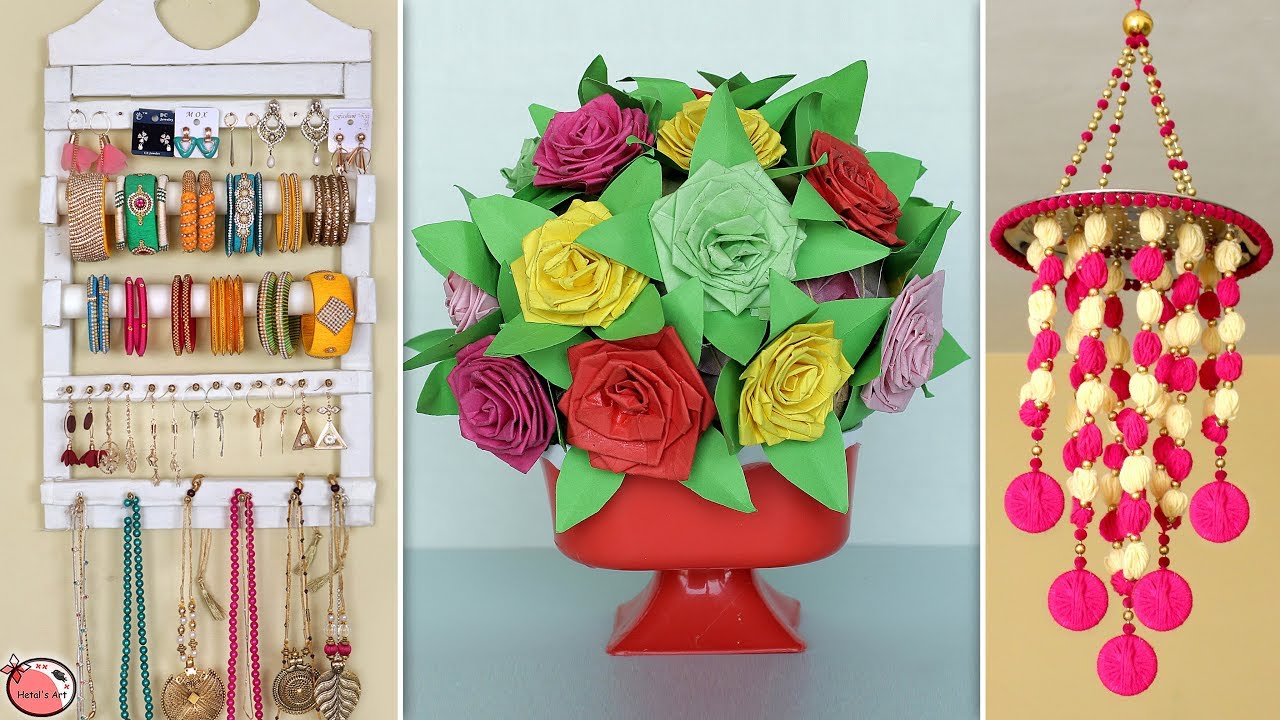 10 Best Out Of Waste Idea 2019 || DIY Room Decor !!!
