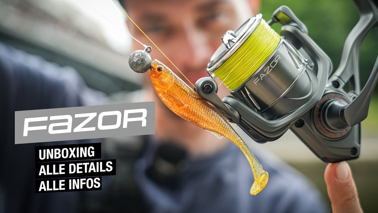 Leichter, Stärker, Präziser - Die neue FAZOR Spinnrolle 🎣🚀 #fazor #raubfischangeln