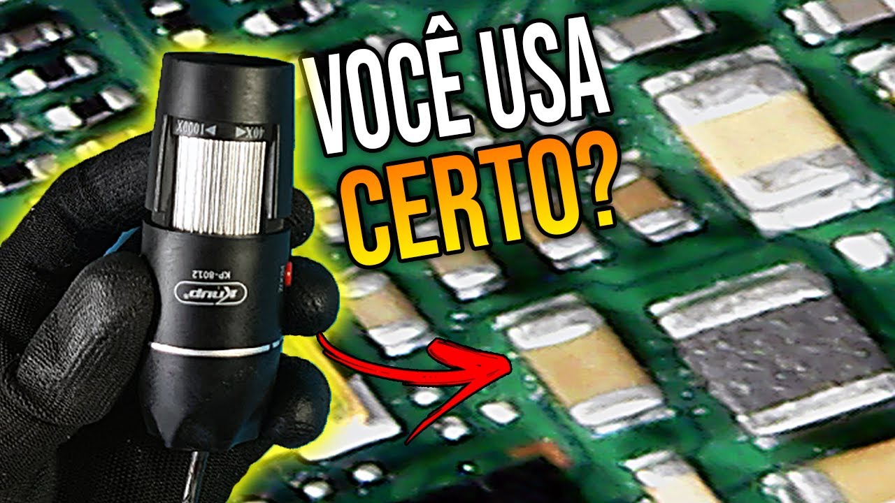 Como Usar Microscópio USB do Jeito Certo (Tira Dúvidas Completo)