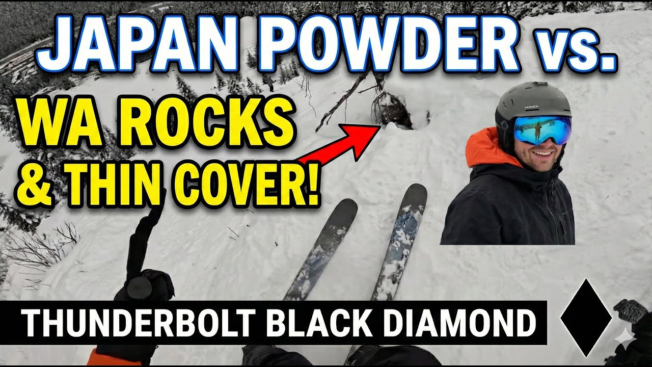 Thunderbolt Black Diamond POV: Summit West Low Snow Survival