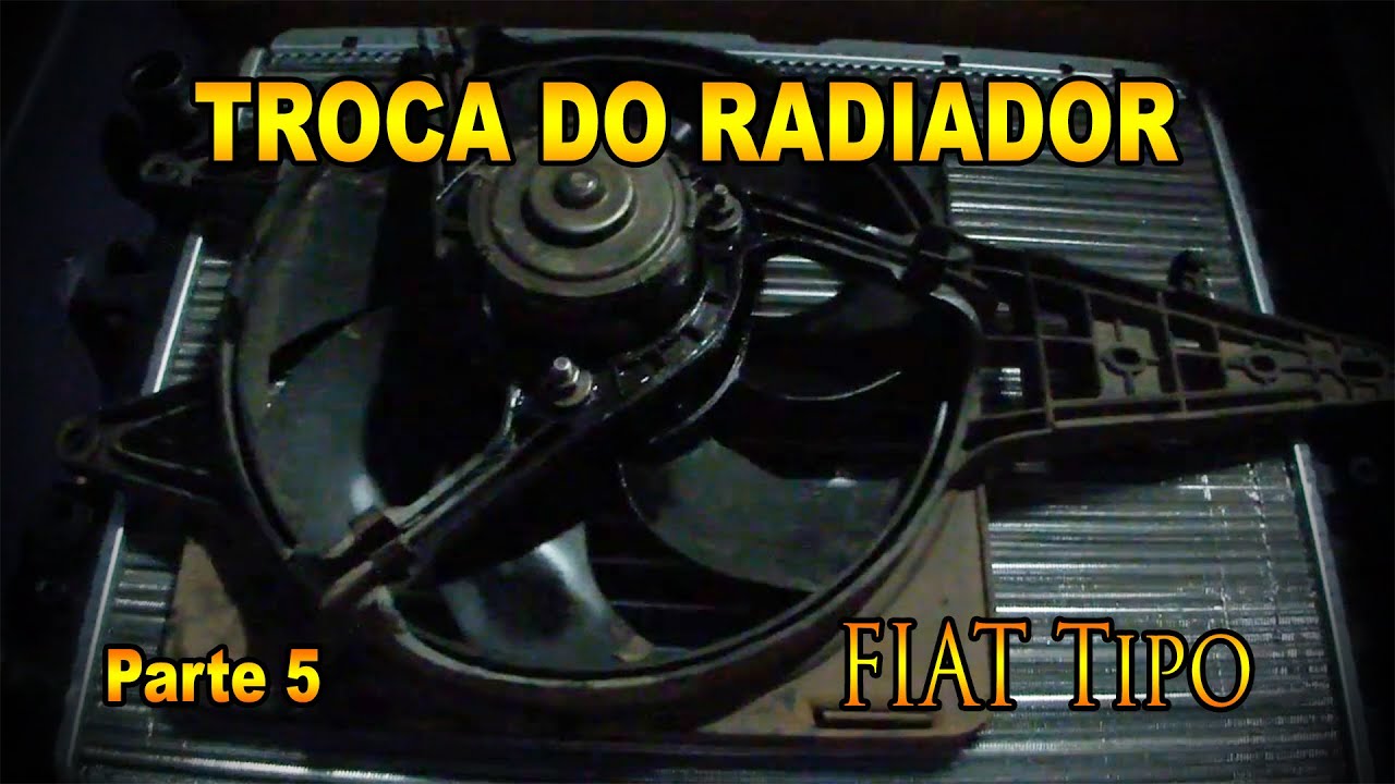 Fiat Tipo - Troca do radiador - Parte 5 - Pesterenan