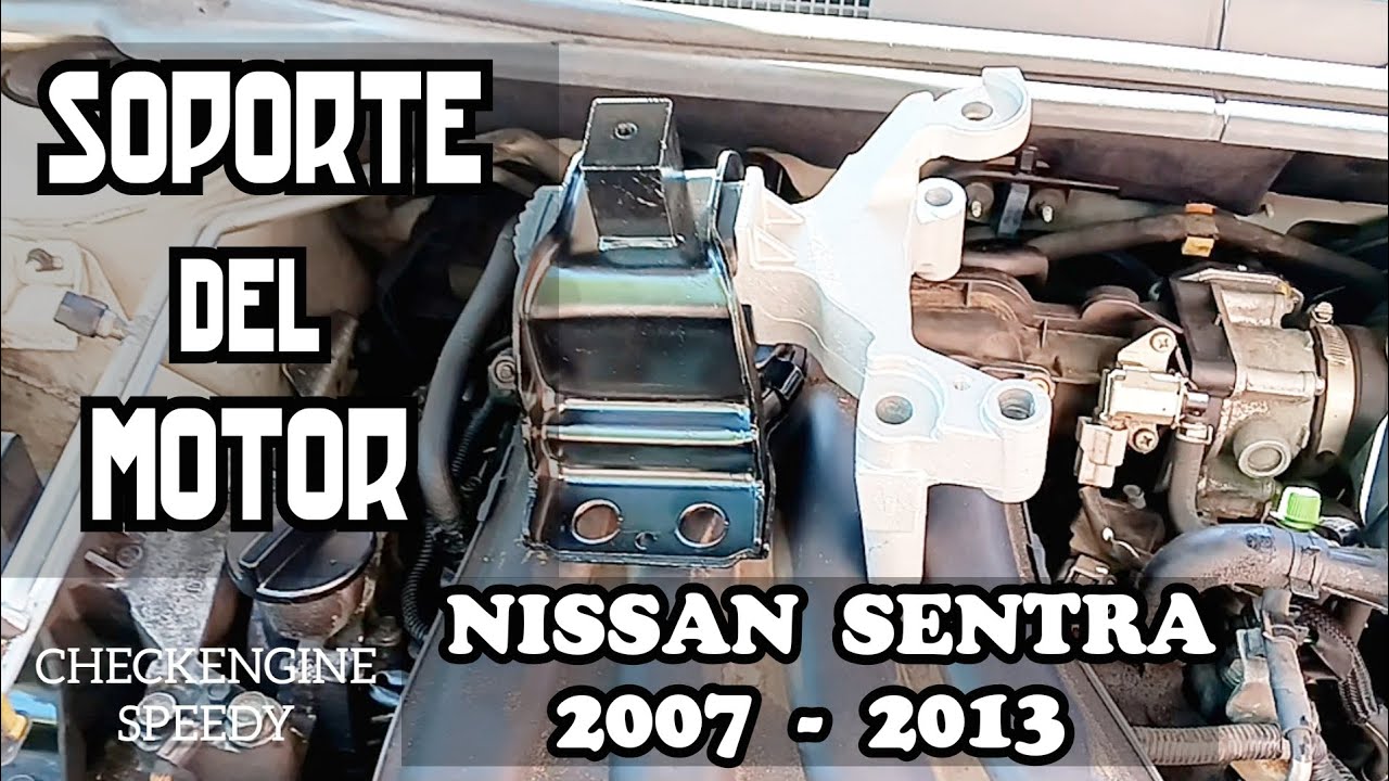 Cómo Cambiar el Soporte del Motor Nissan Sentra 2007-2013