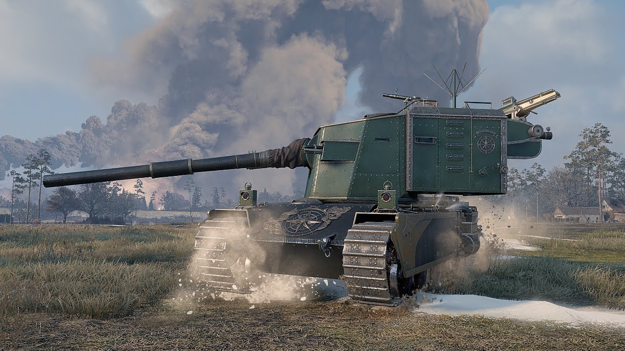 FV4005 Stage II x 3: Три столкновения с Королём калибра • World of Tanks