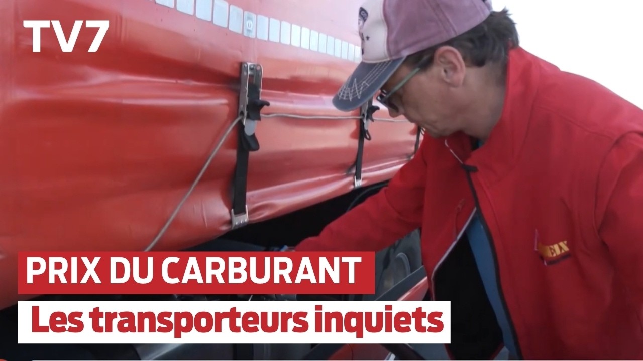Prix du carburant : les transporteurs inquiets de la flambée des tarifs