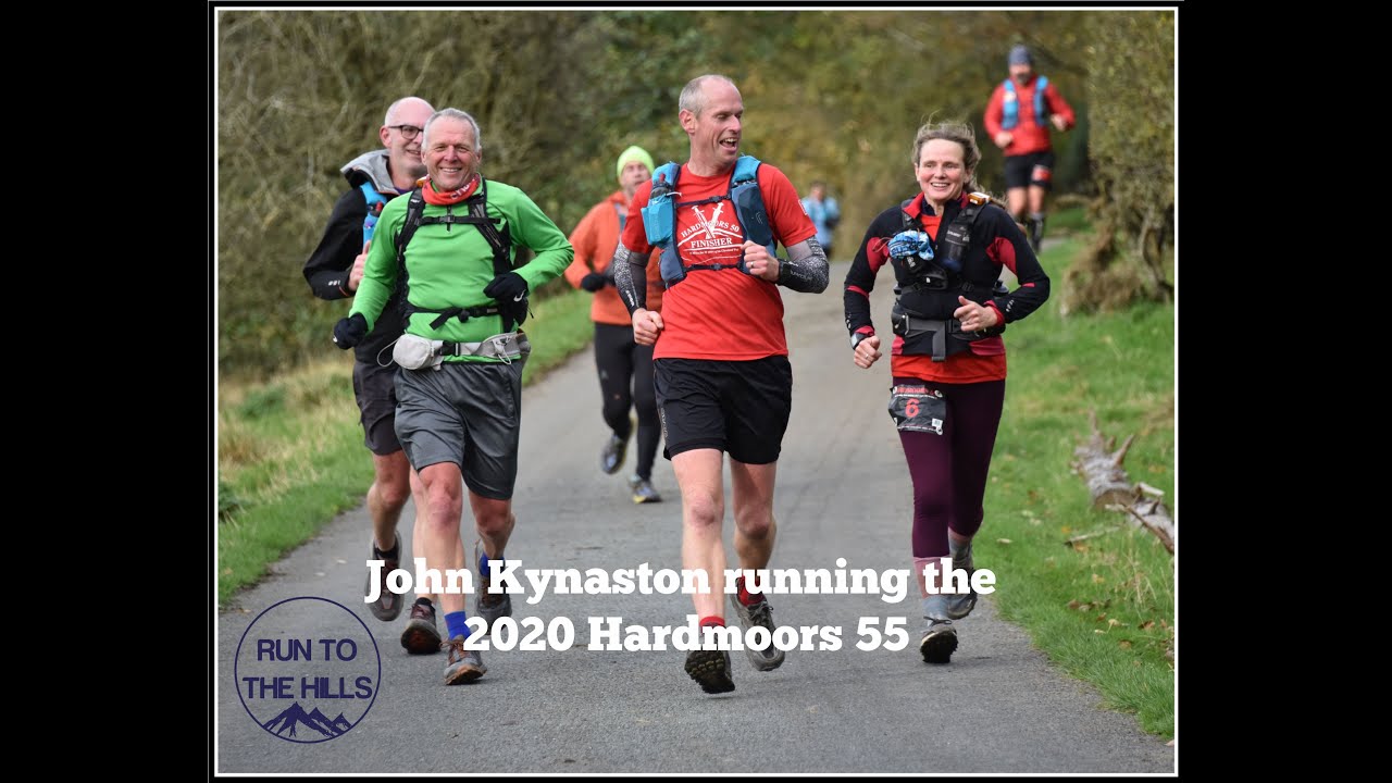 John Kynaston running the 2020 Hardmoors 55
