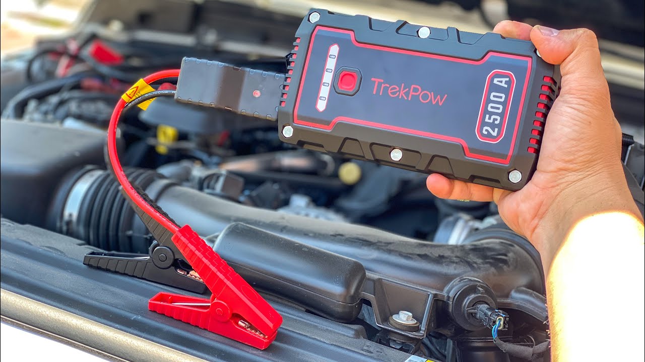 A very Powerful Portable Jumper Box | TrekPow TJ2500