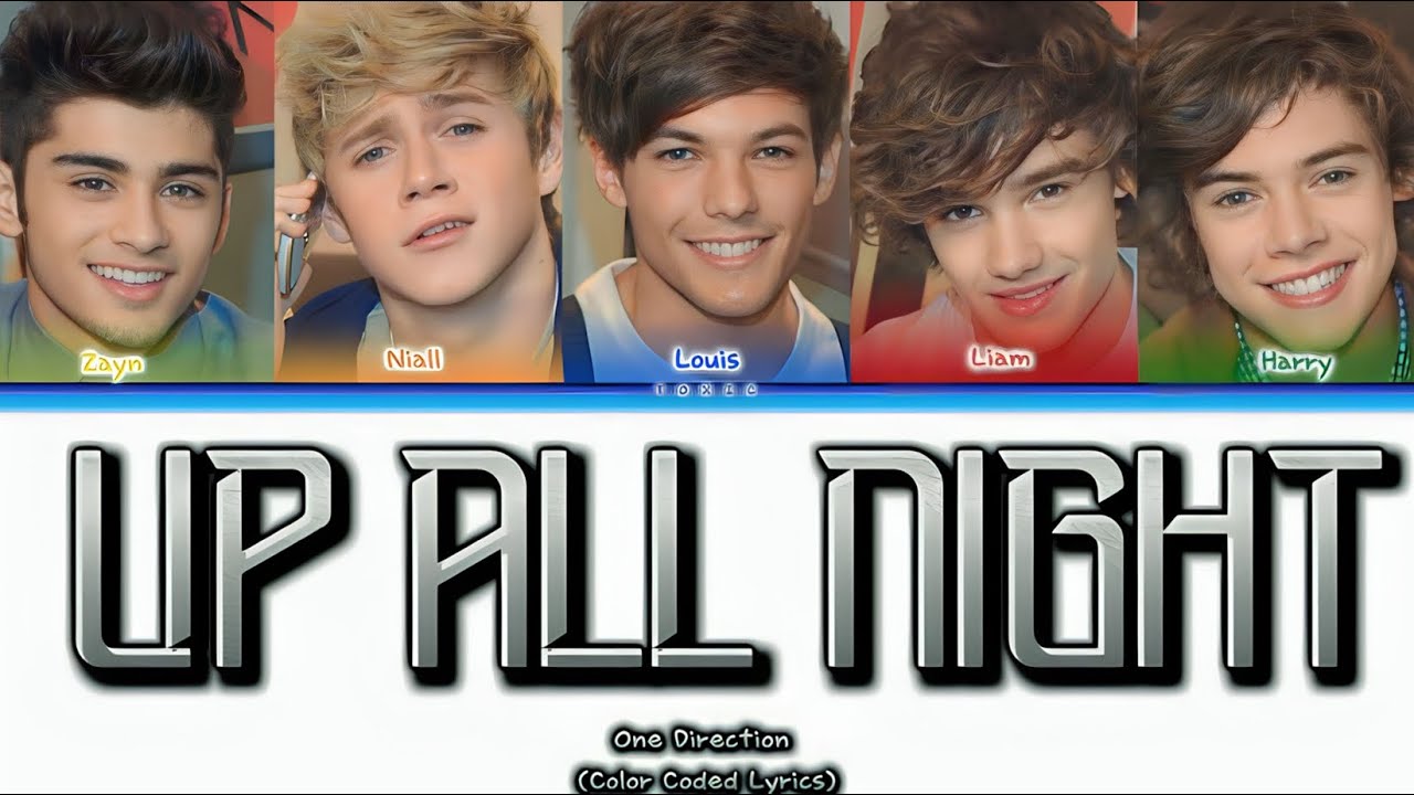 One Direction - Up All Night [Color Coded Lyrics]