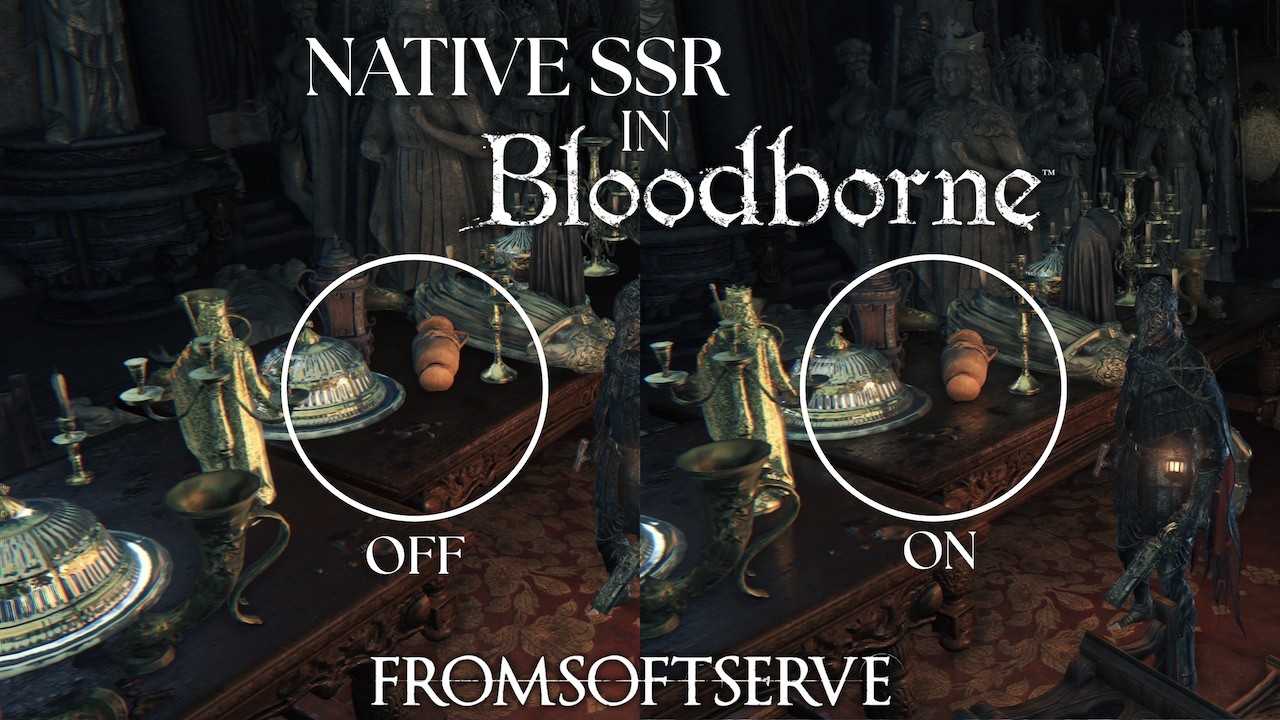 На ПК раскрывается весь визуальный потенциал Bloodborne (SSR, POM, и многое другое!).