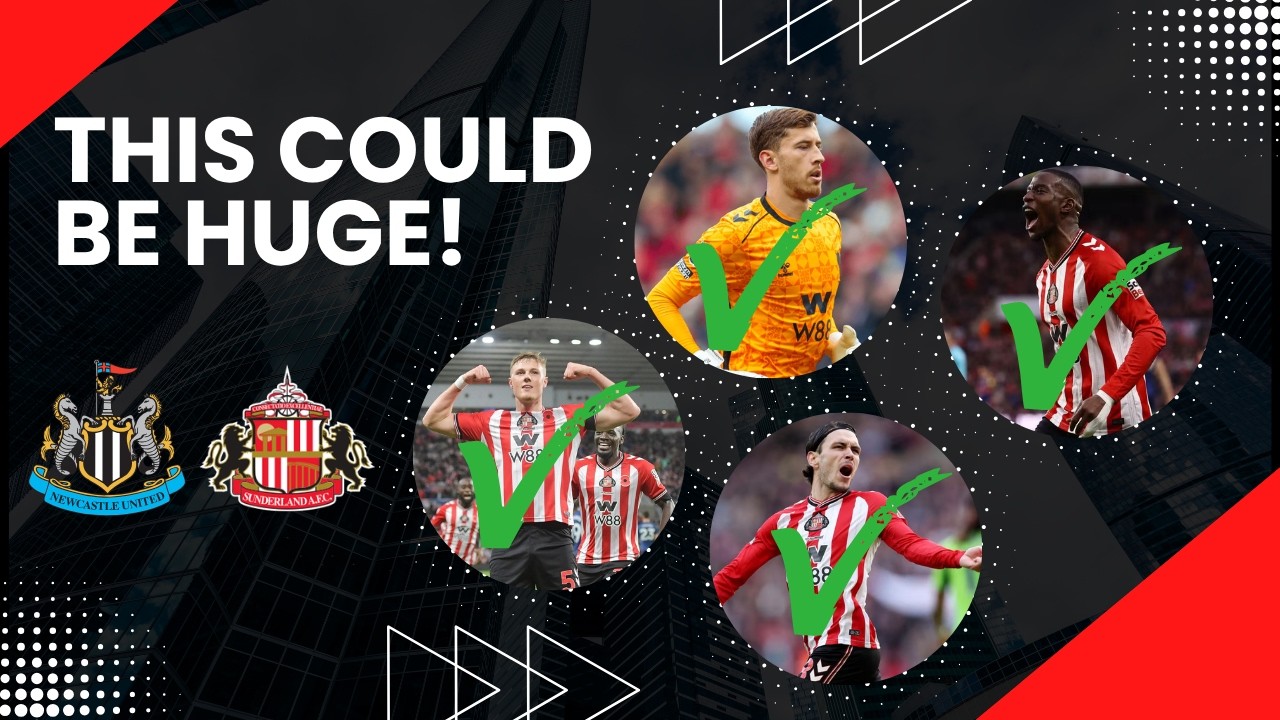CRISIS AVERTED!? Sunderland could have FIVE players return for Newcastle clash!
