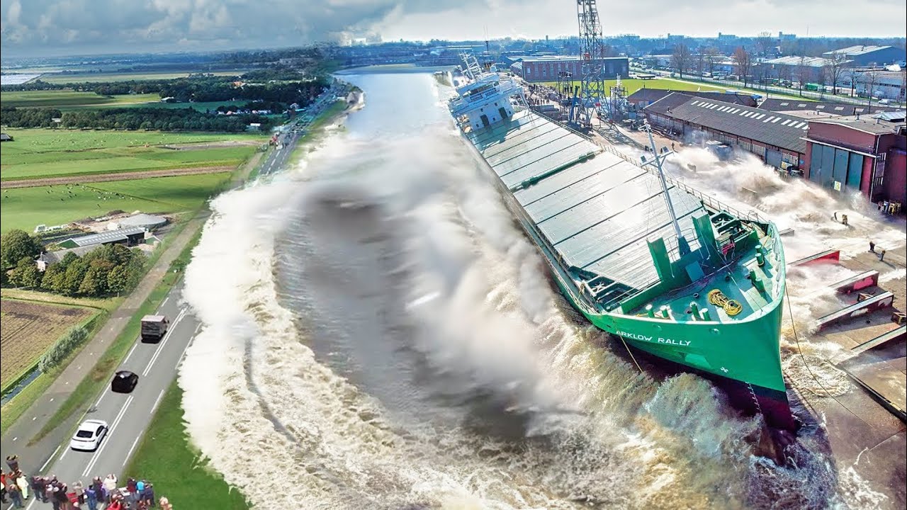 What Happens When Ship Launches Go Wrong? | Ship Launch Disasters You Wont Believe | Ships Fails