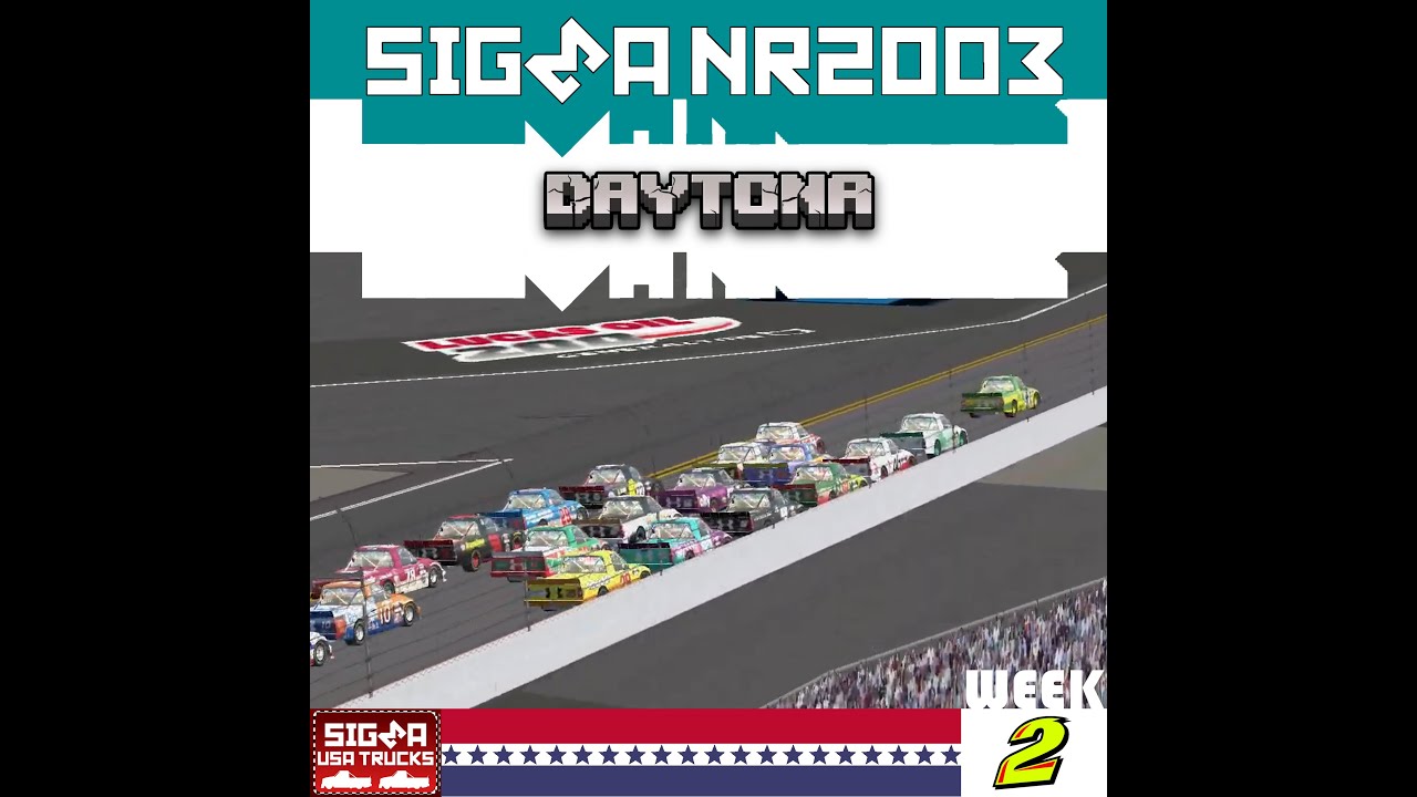 [ USATrucks East ] SIGMA Daytona 150 @ Daytona SS Race 1 / 13 [ SIGMA Offline NR2003 ]