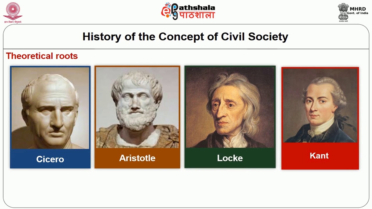M-07. The Concept of Civil Society: Emergence and Revival