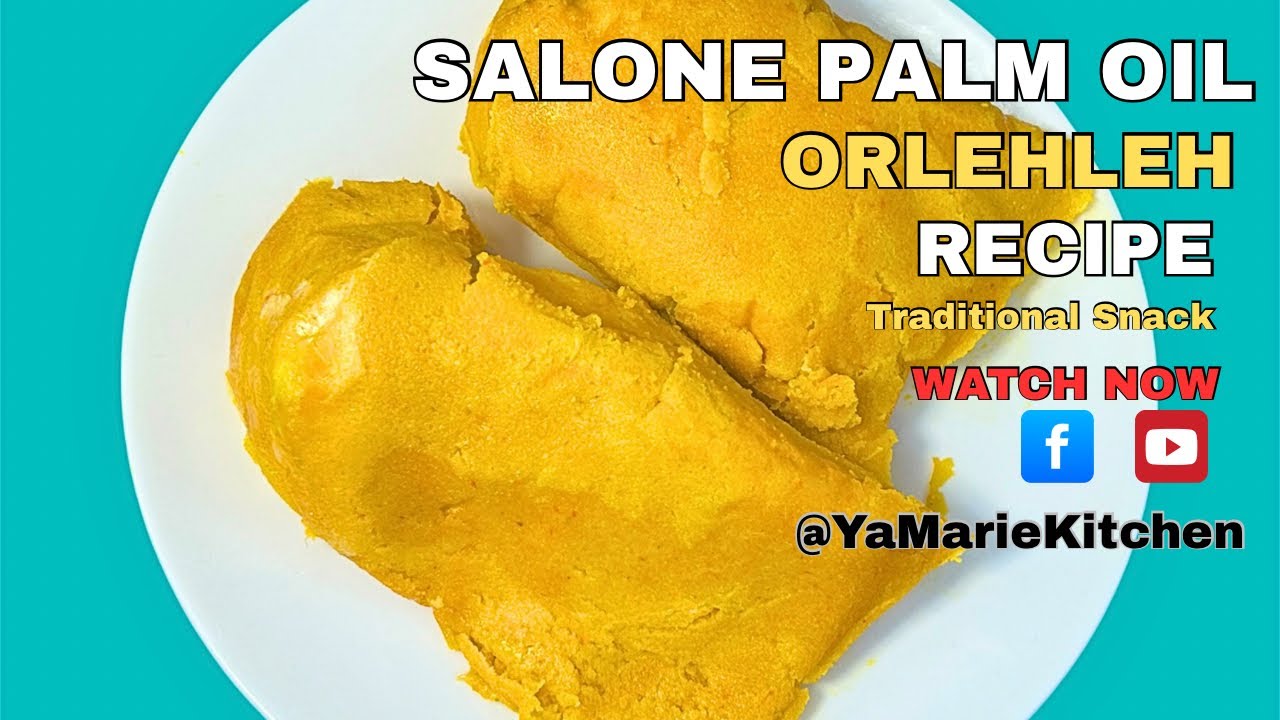 How to Make Palm Oil Orlehleh / Sierra Leonean Beans Recipe 